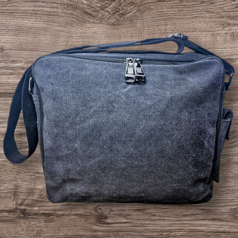 Kenox Classic Multifunctional Canvas Messenger Bag Crossbody Working Field - Picture 4 of 15